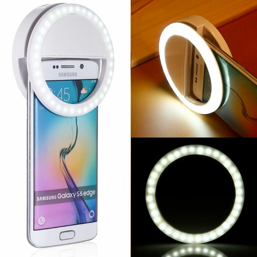 Portable Selfie Ring Light - Clip On for Iphone
