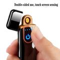 Electric Touch Sensor Cool Lighter USB Rechargeable Portable