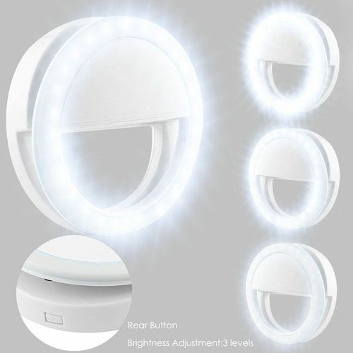 Portable Selfie Ring Light - Clip On for Iphone