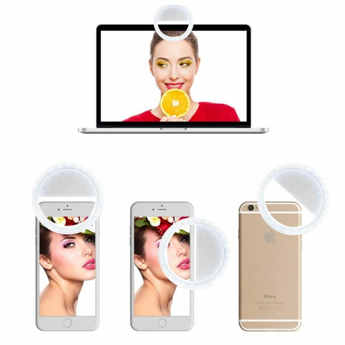 Portable Selfie Ring Light - Clip On for Iphone