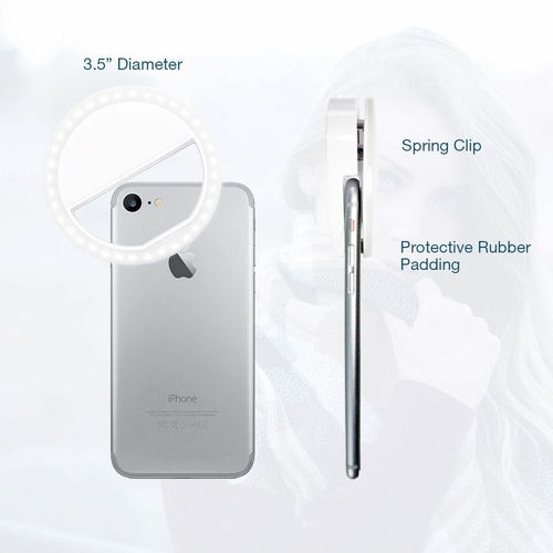 Portable Selfie Ring Light - Clip On for Iphone
