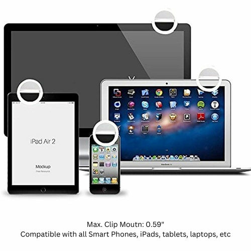 Portable Selfie Ring Light - Clip On for Iphone