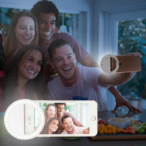 Portable Selfie Ring Light - Clip On for Iphone