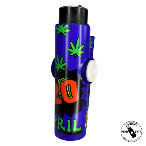 Fidget Spinner Lighter Case - April 420th Edition for Clipper