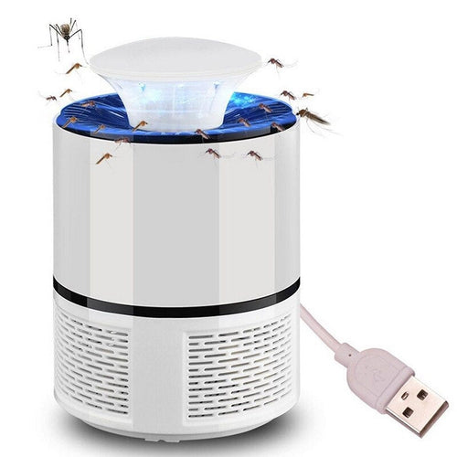 USB Electric Mosquito Killer Lamp - LED Bug Zapper Light