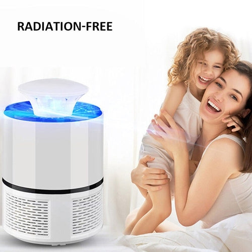 USB Electric Mosquito Killer Lamp - LED Bug Zapper Light